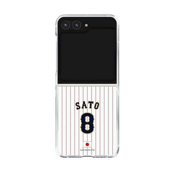 クリアケース［ 侍ジャパン - ホーム #8 SATO ］