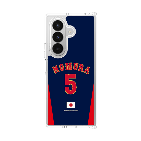 クリアケース［ 侍ジャパン - ビジター #5 NOMURA ］