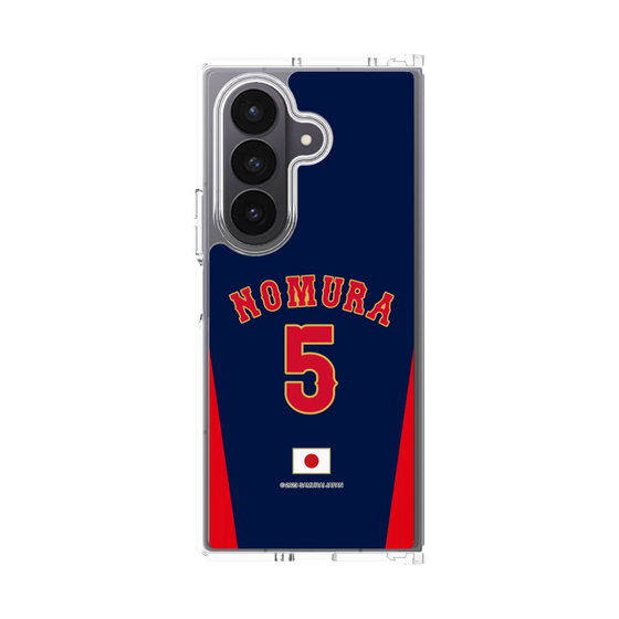 クリアケース［ 侍ジャパン - ビジター #5 NOMURA ］