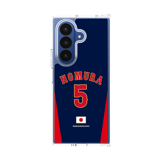 クリアケース［ 侍ジャパン - ビジター #5 NOMURA ］