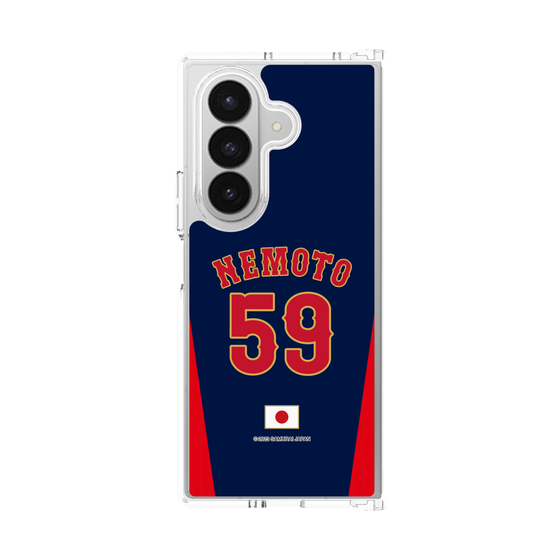 クリアケース［ 侍ジャパン - ビジター #59 NEMOTO ］