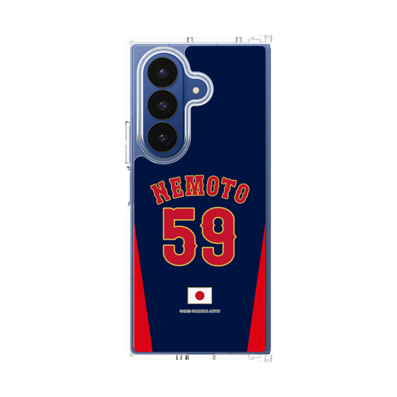 クリアケース［ 侍ジャパン - ビジター #59 NEMOTO ］