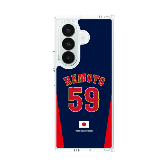 クリアケース［ 侍ジャパン - ビジター #59 NEMOTO ］