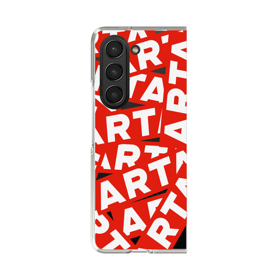 クリアケース［ ARTA - sticker - two tone ］