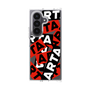 クリアケース［ ARTA - sticker - tricolor ］