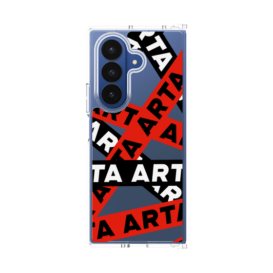 クリアケース［ ARTA - tape - tricolor ］