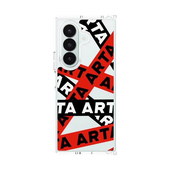 クリアケース［ ARTA - tape - tricolor ］