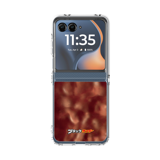 クリアケース［ 有楽製菓 - ブラックサンダー チョコレート - クローズアップ ］