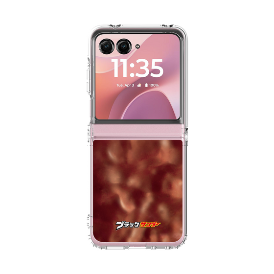 クリアケース［ 有楽製菓 - ブラックサンダー チョコレート - クローズアップ ］