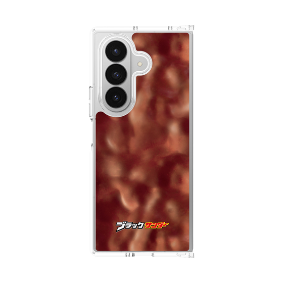 クリアケース［ 有楽製菓 - ブラックサンダー チョコレート - クローズアップ ］