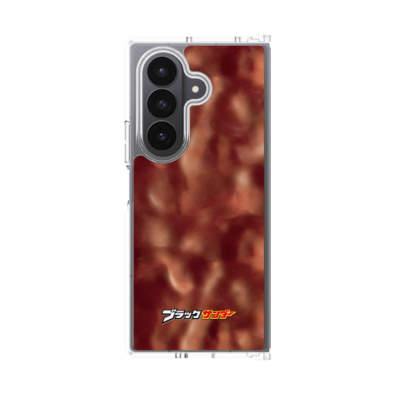 クリアケース［ 有楽製菓 - ブラックサンダー チョコレート - クローズアップ ］