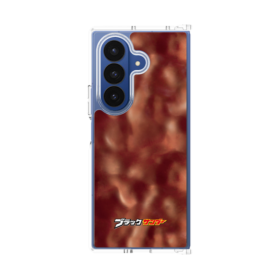 クリアケース［ 有楽製菓 - ブラックサンダー チョコレート - クローズアップ ］