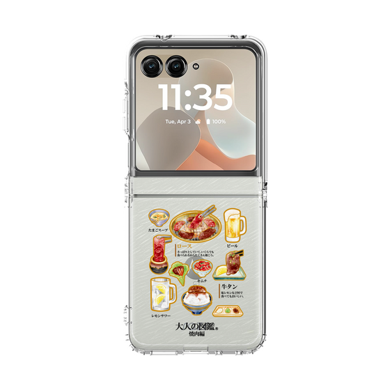 クリアケース［ 大人の図鑑 - 焼肉編 ］