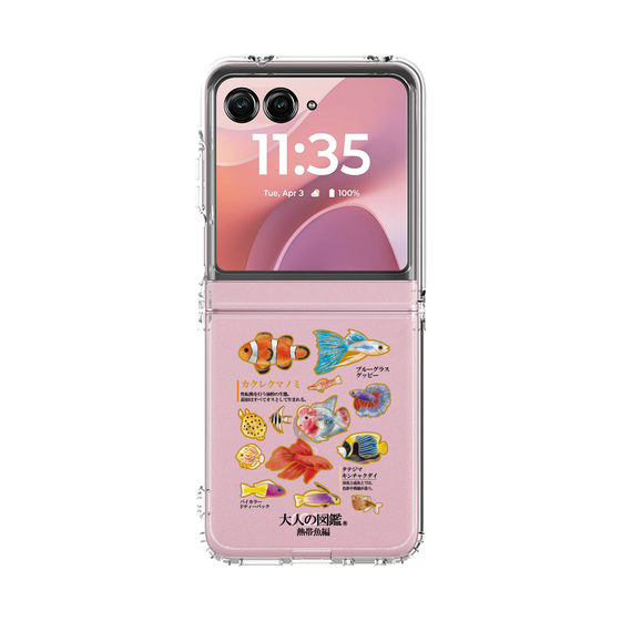 クリアケース［ 大人の図鑑 - 熱帯魚編 ］