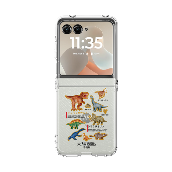 クリアケース［ 大人の図鑑 - 恐竜編 ］