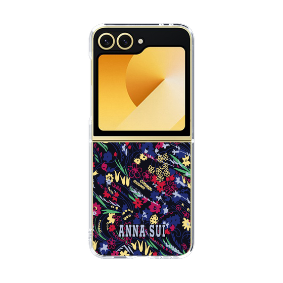 クリアケース［ ANNA SUI - スワーリングフワラー ］