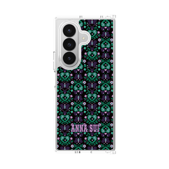クリアケース［ ANNA SUI - バタフライハーツ - グリーン ］