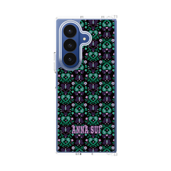 クリアケース［ ANNA SUI - バタフライハーツ - グリーン ］