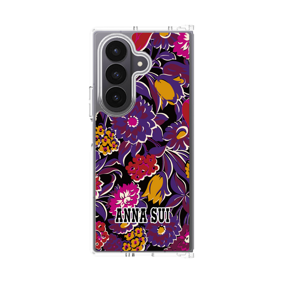 クリアケース［ ANNA SUI - ガーデンフワラー - マゼンタ ］