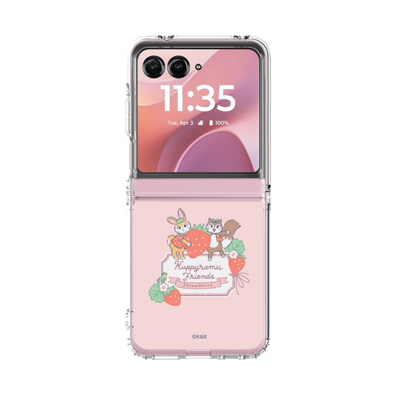 クリアケース［ クピラムフレンズ - ストロベリー ］