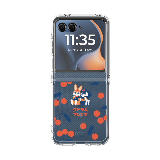 クリアケース［ クピラムフレンズ - チェリー ］