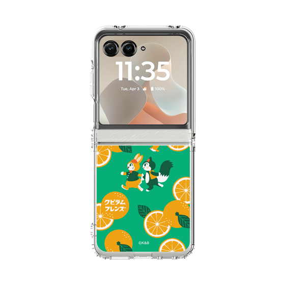 クリアケース［ クピラムフレンズ - オレンジ ］