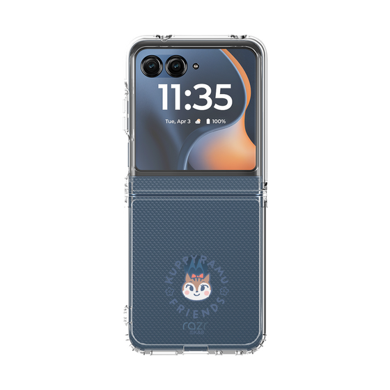 クリアケース［ クピラムフレンズ - ロゴ - ラム ］