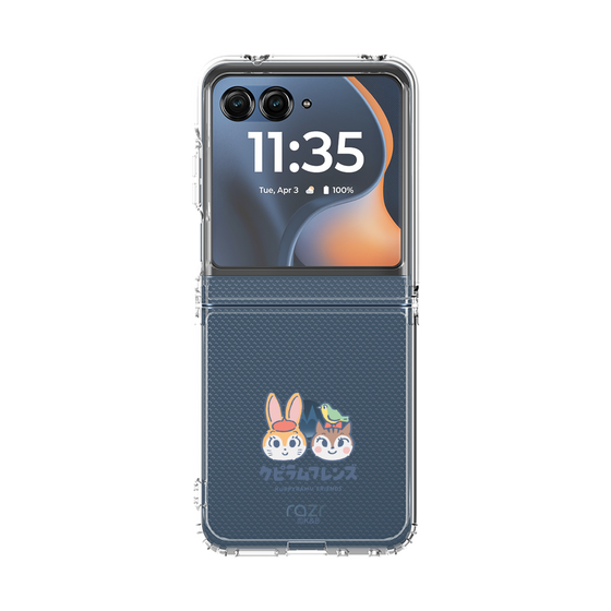 クリアケース［ クピラムフレンズ - ロゴ - 仲良し ］