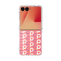 クリアケース［ オリジナル - CASEPLAYイニシャル総柄 - ピンク ］