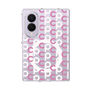 クリアケース［ オリジナル - CASEPLAYイニシャル総柄 - ピンク ］