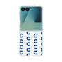 クリアケース［ オリジナル - CASEPLAYイニシャル総柄 - ネイビー ］