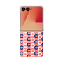 クリアケース［ オリジナル - CASEPLAYイニシャル総柄 - ネイビー ］