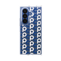 クリアケース［ オリジナル - CASEPLAYイニシャル総柄 - ネイビー ］