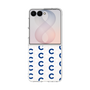 クリアケース［ オリジナル - CASEPLAYイニシャル総柄 - ネイビー ］