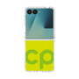 クリアケース［ オリジナル - CASEPLAYイニシャル - グリーン ］
