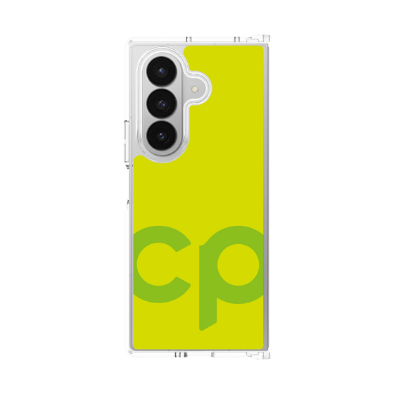 クリアケース［ オリジナル - CASEPLAYイニシャル - グリーン ］