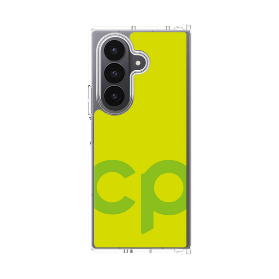 クリアケース［ オリジナル - CASEPLAYイニシャル - グリーン ］