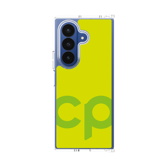 クリアケース［ オリジナル - CASEPLAYイニシャル - グリーン ］