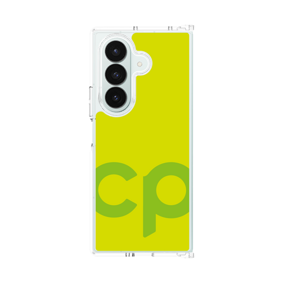 クリアケース［ オリジナル - CASEPLAYイニシャル - グリーン ］