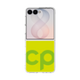 クリアケース［ オリジナル - CASEPLAYイニシャル - グリーン ］