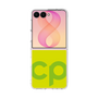 クリアケース［ オリジナル - CASEPLAYイニシャル - グリーン ］