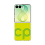 クリアケース［ オリジナル - CASEPLAYイニシャル - グリーン ］