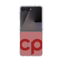 クリアケース［ オリジナル - CASEPLAYイニシャル - レッド ］