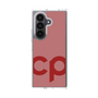 クリアケース［ オリジナル - CASEPLAYイニシャル - レッド ］