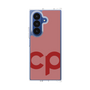 クリアケース［ オリジナル - CASEPLAYイニシャル - レッド ］