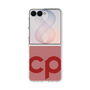 クリアケース［ オリジナル - CASEPLAYイニシャル - レッド ］