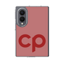 クリアケース［ オリジナル - CASEPLAYイニシャル - レッド ］