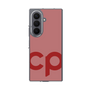 クリアケース［ オリジナル - CASEPLAYイニシャル - レッド ］