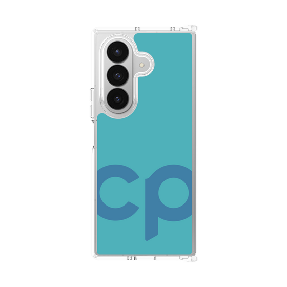 クリアケース［ オリジナル - CASEPLAYイニシャル - ライトブルー ］