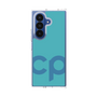 クリアケース［ オリジナル - CASEPLAYイニシャル - ライトブルー ］